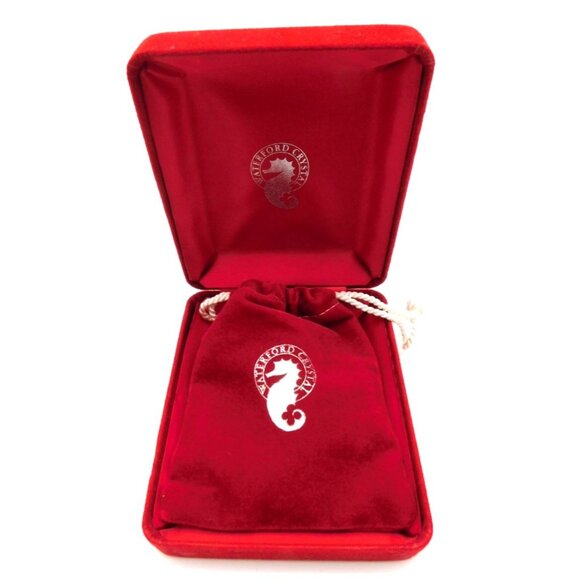 Waterford Crystal The Wedding Collection Our First Christmas 2000 Ornament & Box - Picture 9 of 9